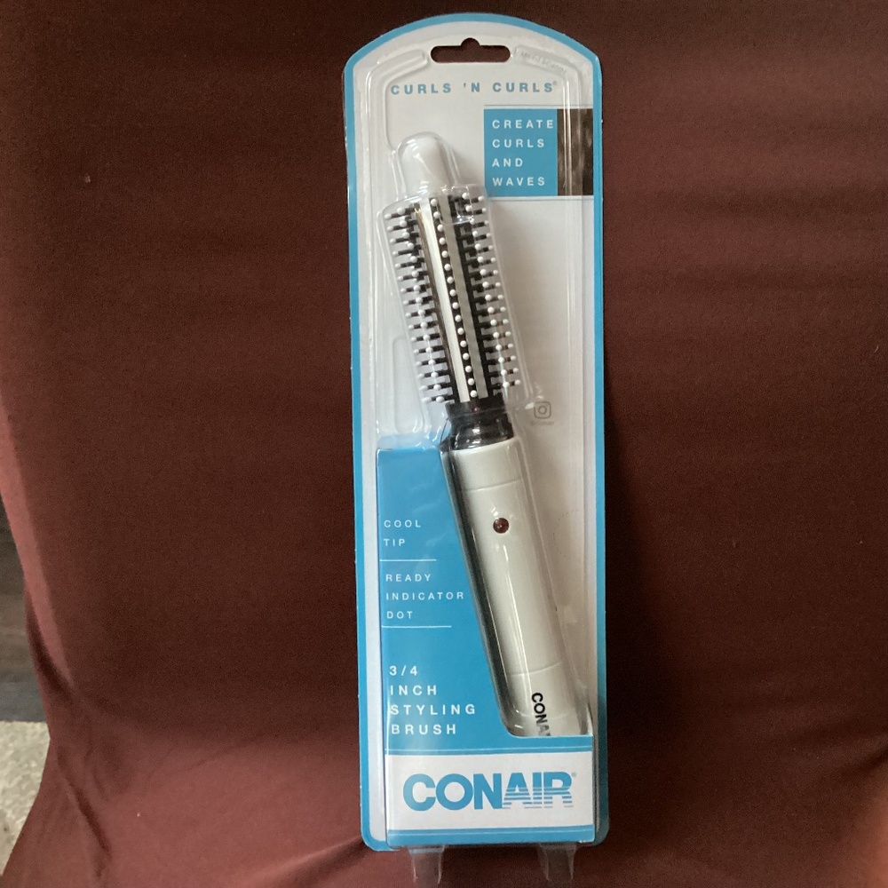 ConAir Curls ‘N Curls 3/4 Inch Styling Brush New Model BC40JN